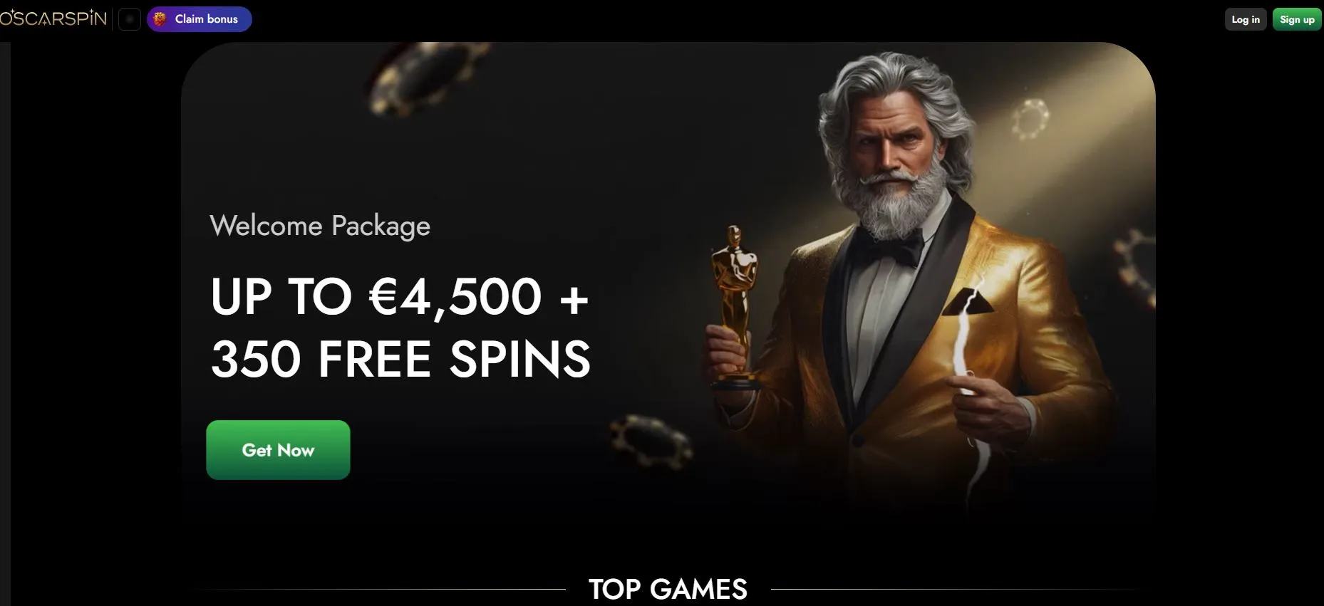 Zrzut ekranu OscarSpin